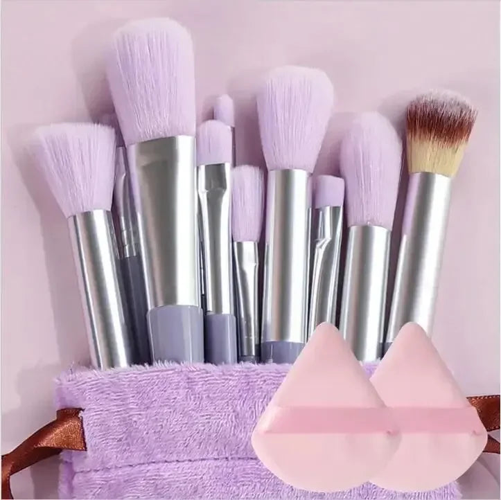 Make-up Pinsel Set (13–16 Teile) – Weiche Nylonborsten, Präzise & Vielseitig